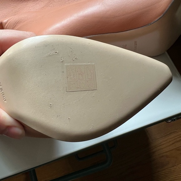 WANDLER Lina Lambskin Leather Knee-High Boots Sepia Color Size 39.5 NIB - Picture 4 of 10